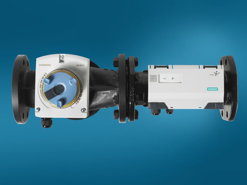 Intelligent valve from Siemens combines energy efficiency and comfort uniquely